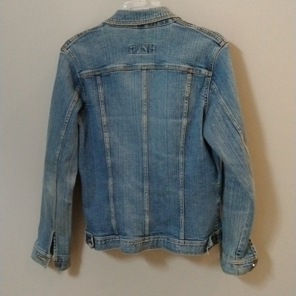 Women's Eddie Bauer jean jacket size medium - Picture 2 of 6